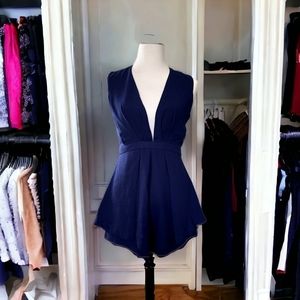 Latiste M Navy Romper